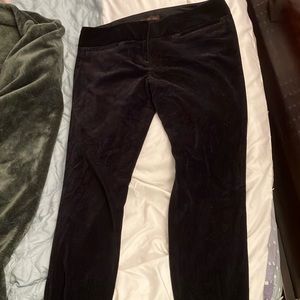 The Limited Black Velvet pants. 12